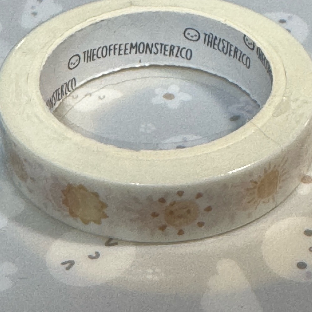 TheCoffeeMonsterzCo Decorative Washi Tape